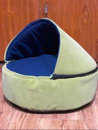 Semi Closed Pet Bed Multicolor