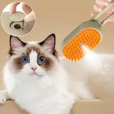 Cat Dog Cleaning Steamy Spray Massage Beauty Comb