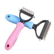 Pet Fur Trimming Dematting Deshedding Comb