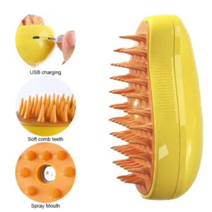 Pet Grooming Brush Electric Spray Water Spray