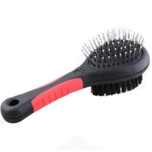 Pets Grooming Brush Black Double Sided