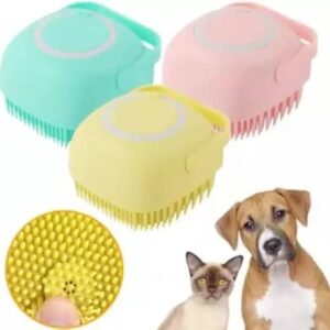 Silicon Bath Body Brush for pets